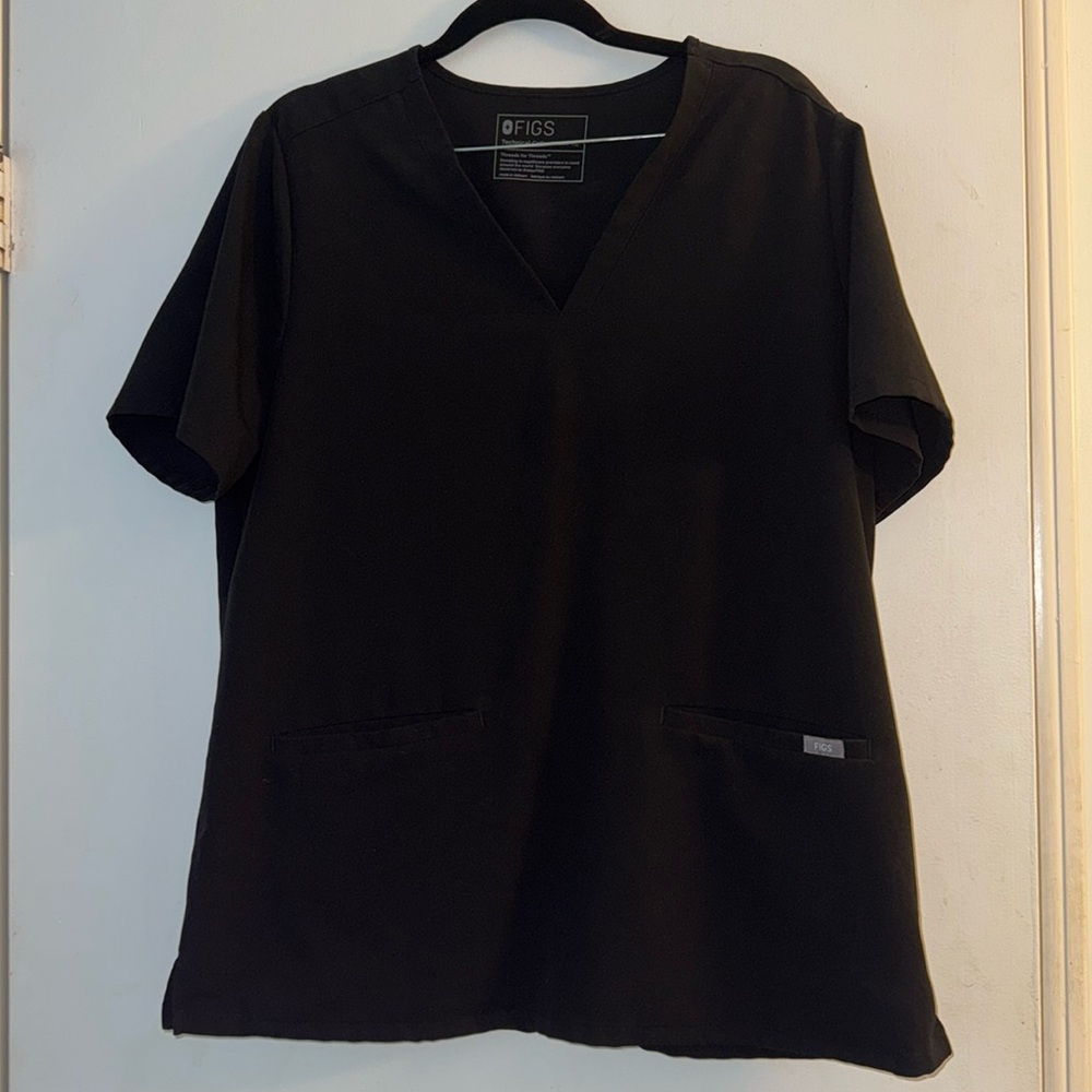 Figs scrubs set XL/XLP, black